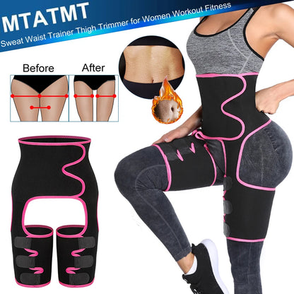 Sweat Waist Trainer and  Thigh Trimmer