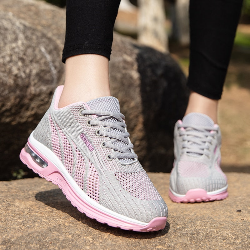 Mesh Air Cushion Running Shoes