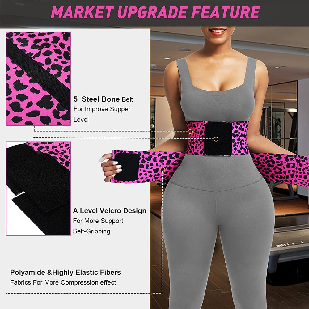 Sweat Belt Waist Trainer Girdle Corset