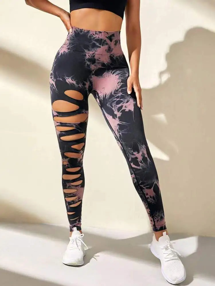 Hollow Out Leggings