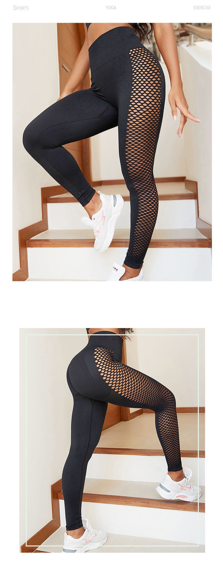 Sexy Yoga High Waist Fitness Leggings