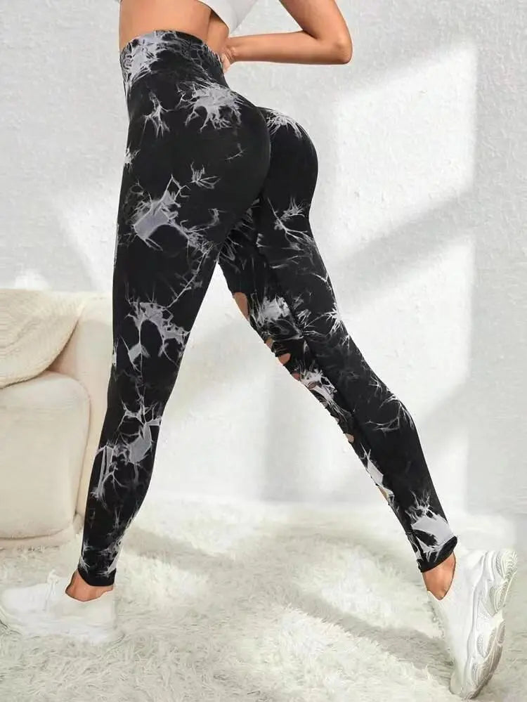 Hollow Out Leggings