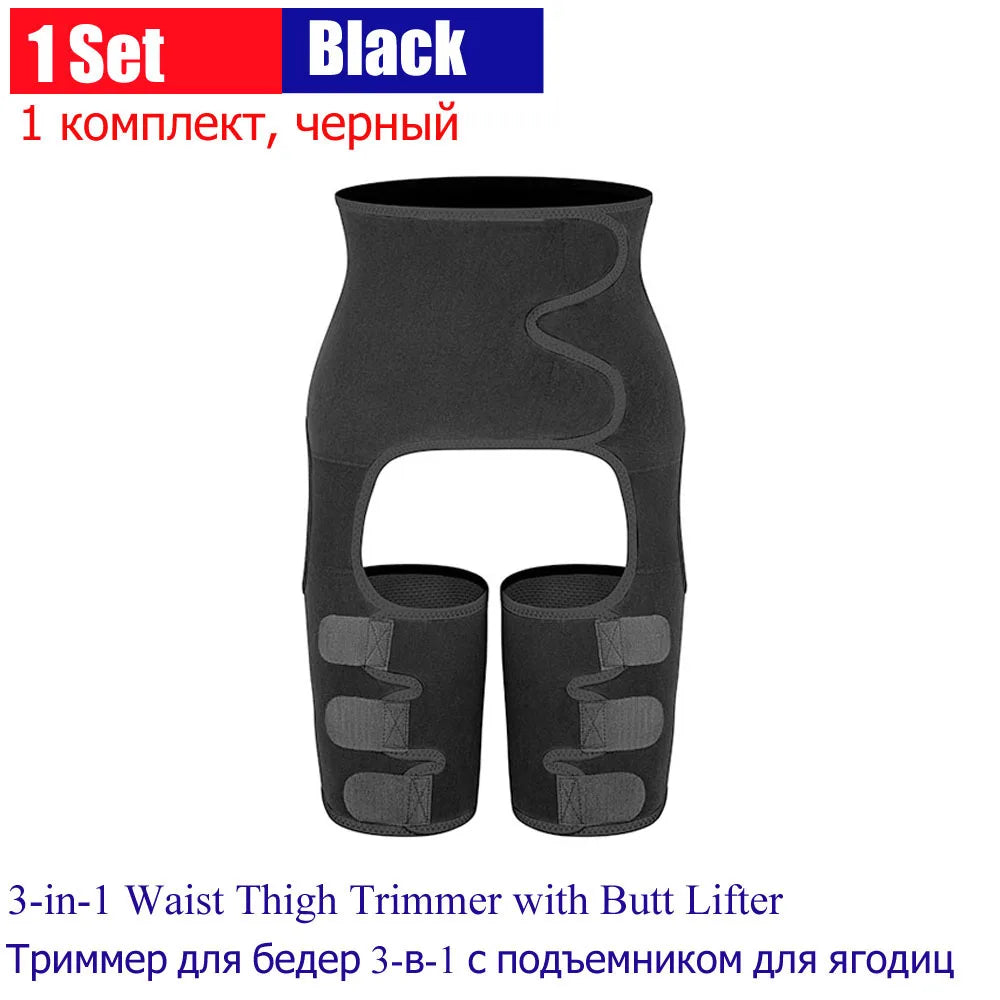 Sweat Waist Trainer and  Thigh Trimmer