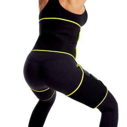 Sweat Waist Trainer and  Thigh Trimmer