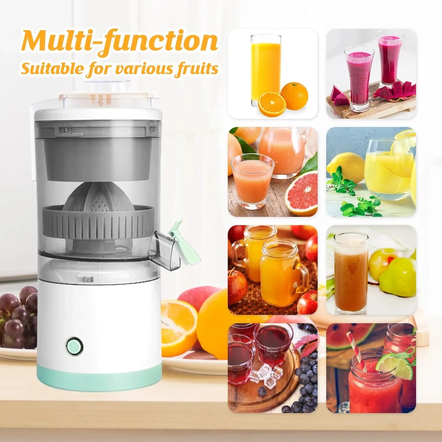 Portable Multifunction Electric Juicer