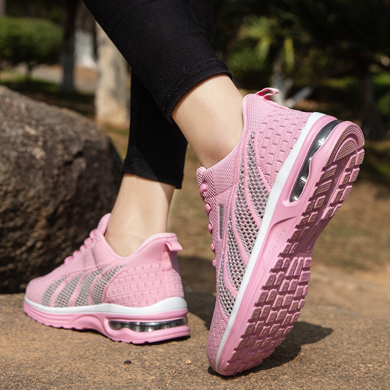 Mesh Air Cushion Running Shoes