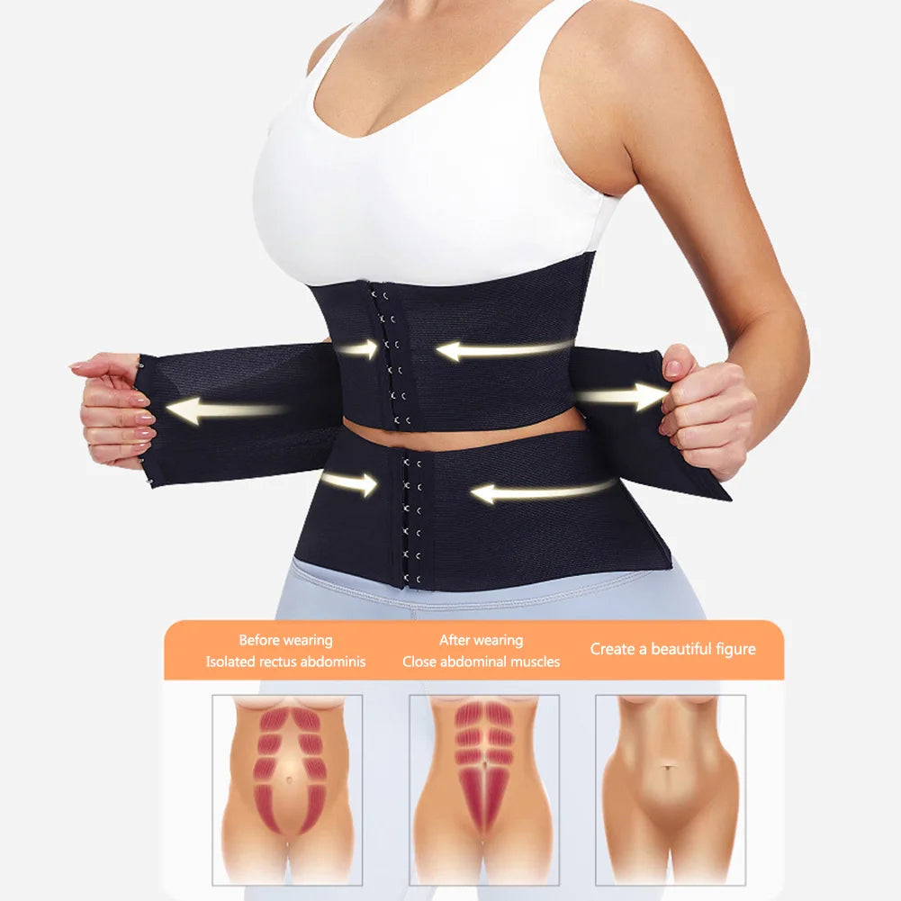 3 Steel Bones Waist Trainer