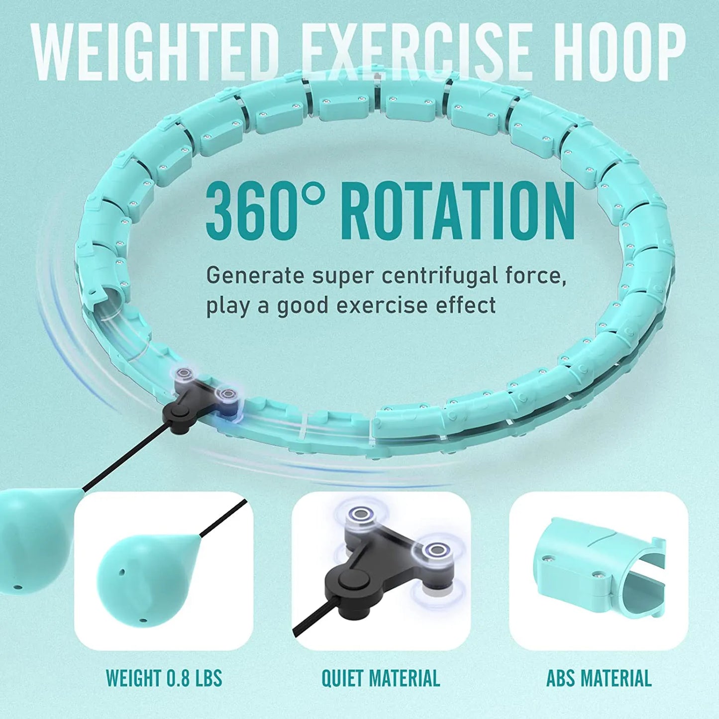 Weighted Hula Circle Hoops