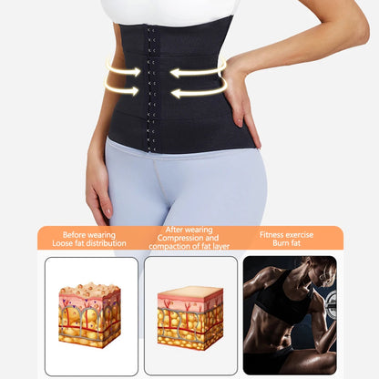 3 Steel Bones Waist Trainer