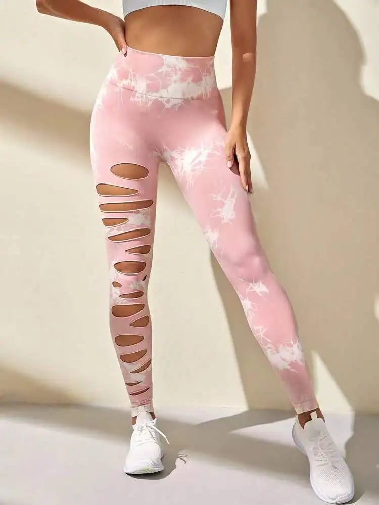 Hollow Out Leggings