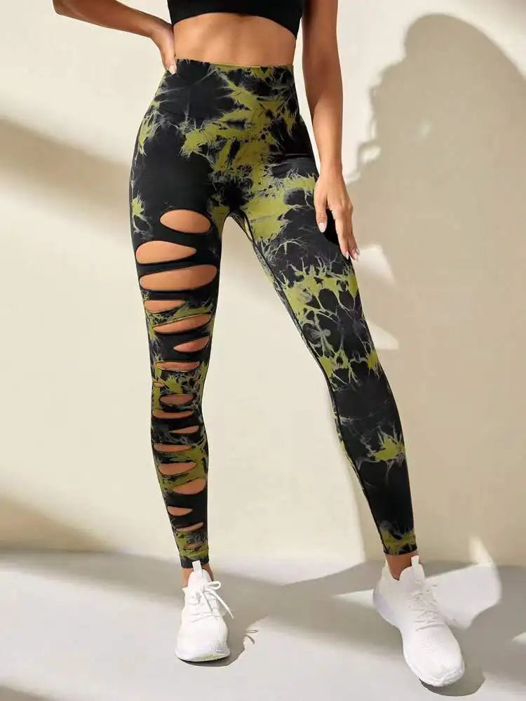 Hollow Out Leggings