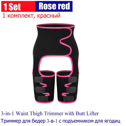 Sweat Waist Trainer and  Thigh Trimmer