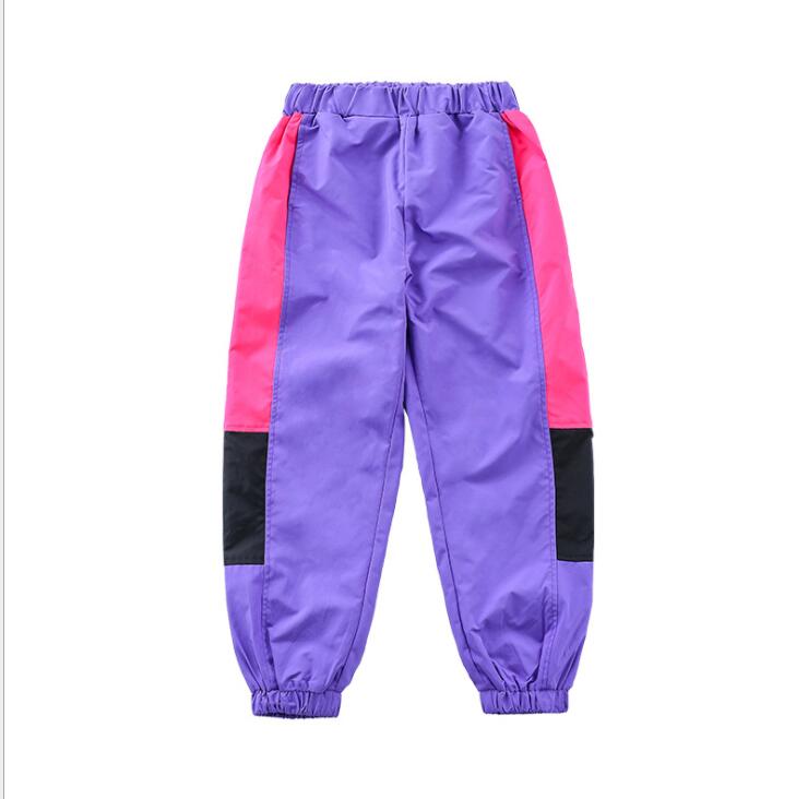 Kid Festival Hip Hop dancing Outfits. Sweatshirt Crop Tops with Jogger Pants for Girls' Street Clothes wear. That 80's look for hip-hop dancing. - twobusybodies