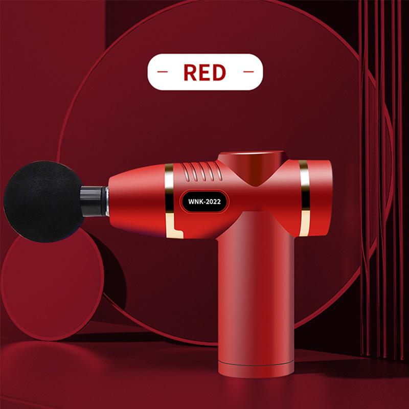 Mini Fascia Gun Massager. USB Pocket, Muscle relaxer, available in fashionable colors and lightweight. Travel-size recovery equipment. - twobusybodies