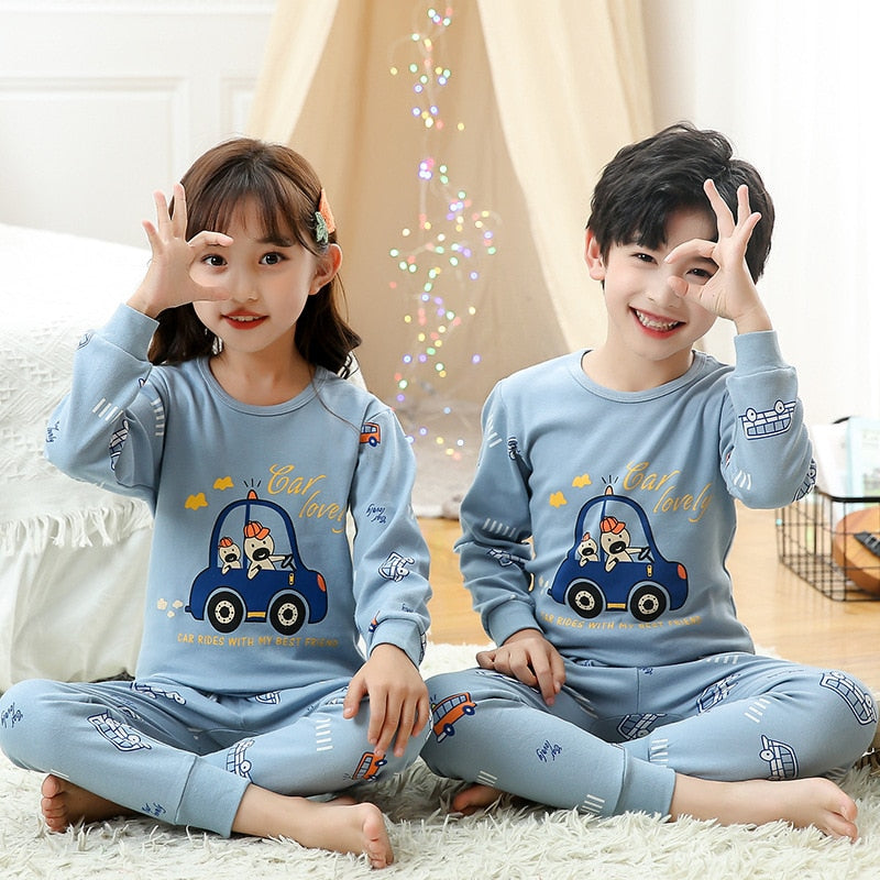 Boys/Girls Totoro Cotton Pajamas set