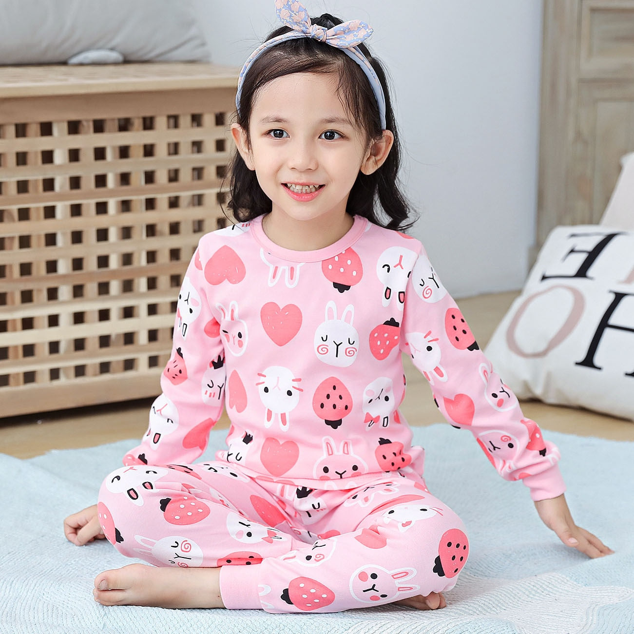 Boys/Girls Totoro Cotton Pajamas set