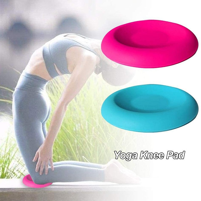 2pcs Yoga Silicone Kneeling Pads. Flat Support, Abdominal, Elbow Anti-slip Knee support. Save your knees from damage. - twobusybodies