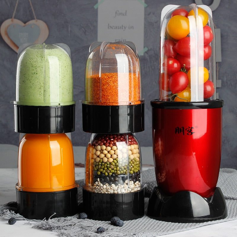 Portable Kitchen Blender. A Chopper that can be Stationary. Used for Smoothies, juicers, and even Food Processors.  Multifunctional for a variety of tasks. - twobusybodies