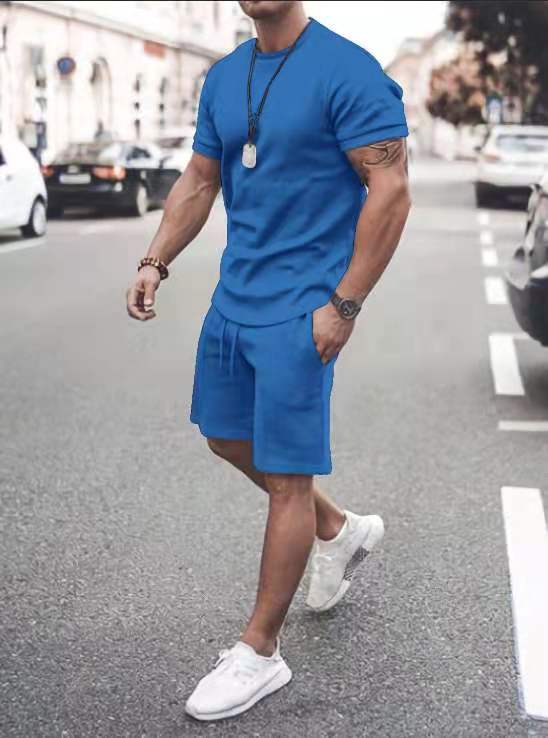 Men Casual Summer Shorts Set