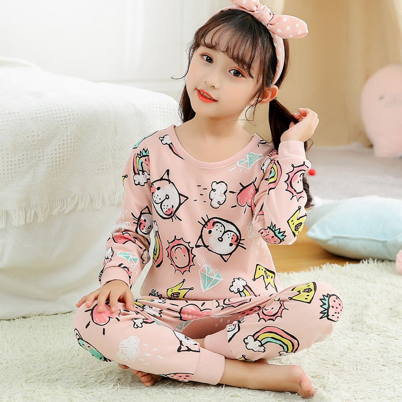 Boys/Girls Totoro Cotton Pajamas set