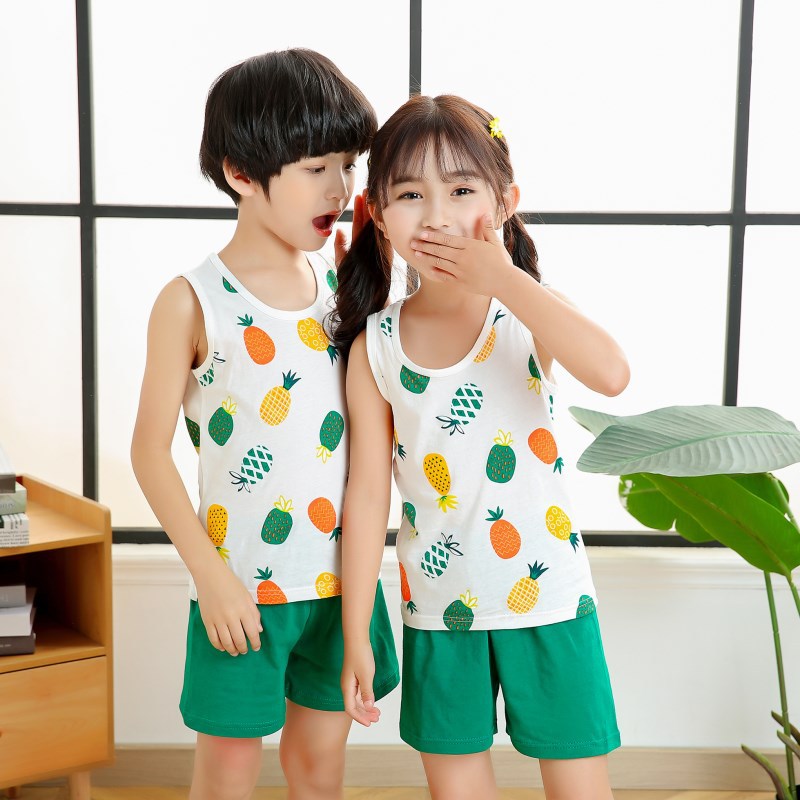 Boys/Girls Totoro Cotton Pajamas set