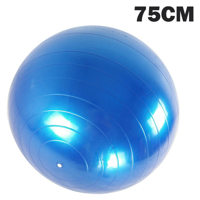 Yoga balance Balls. Used for stretching, a chair of some kind, relaxation, and support for pregnancy. - twobusybodies