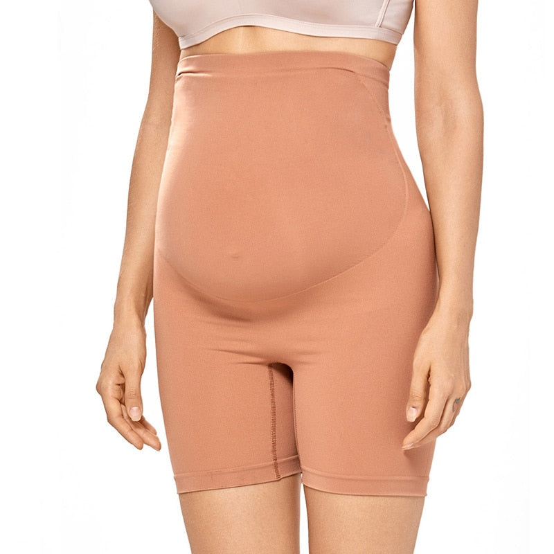 MOMANDA Seamless Maternity Shapewear. High Waist underwear, Breathable, supports Belly and is comfortable. For women of all sizes, seamless to wear under clothing. - twobusybodies