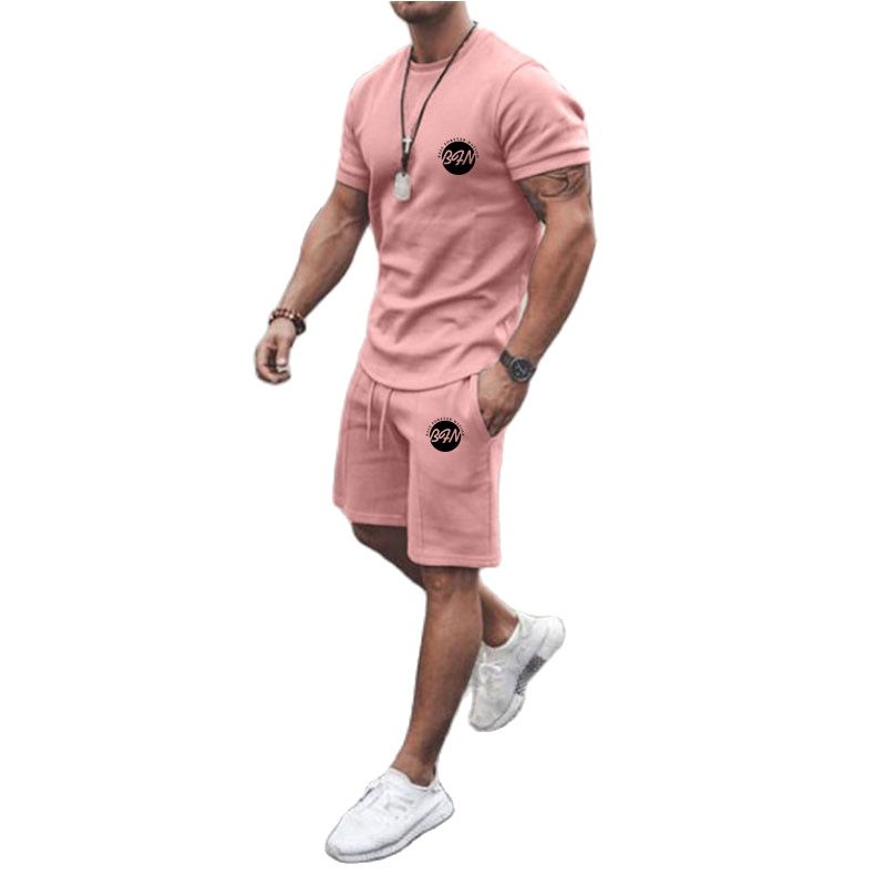 Men Casual Summer Shorts Set