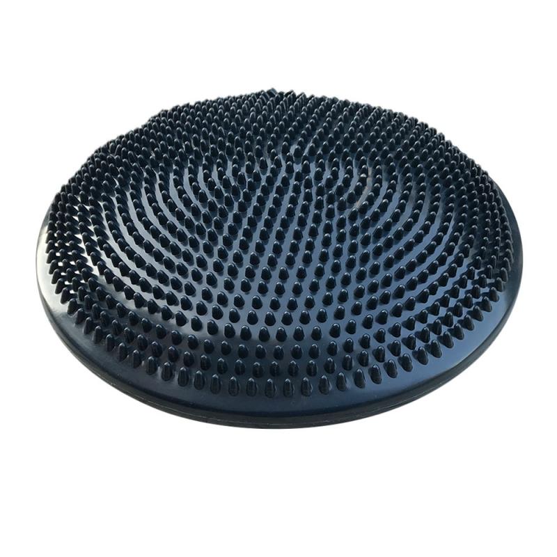 Yoga Massage Balance cushion. Disk-like structure, Thick Fitness half ball. Equipment for Ankle Rehabilitation. - twobusybodies