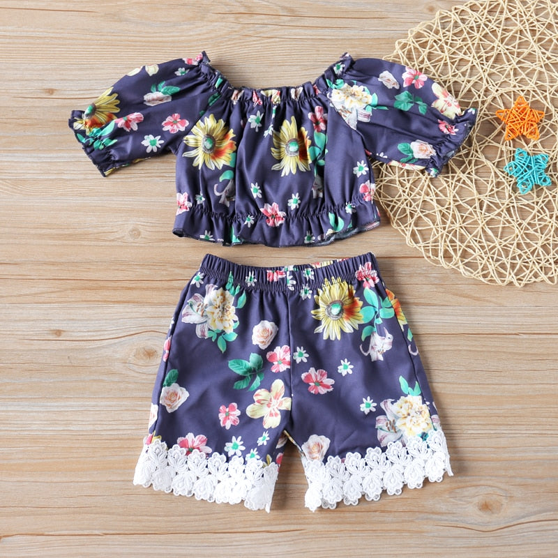 Summer Multi-Design 2Pcs Clothing Sets