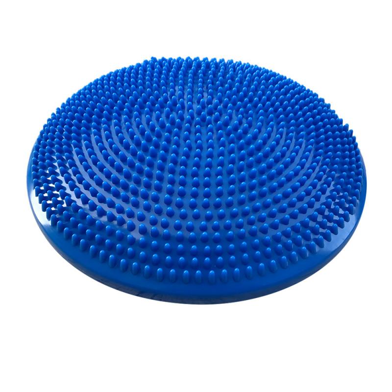 Yoga Massage Balance cushion. Disk-like structure, Thick Fitness half ball. Equipment for Ankle Rehabilitation. - twobusybodies