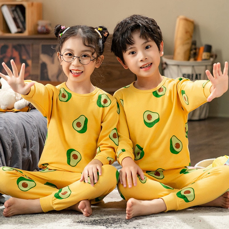 Boys/Girls Totoro Cotton Pajamas set