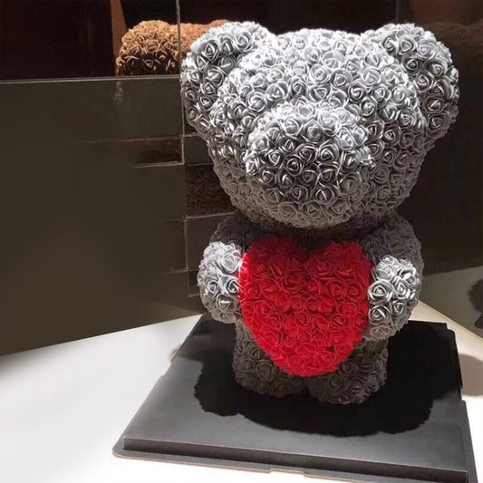 Valentines  Rose Teddy Bear