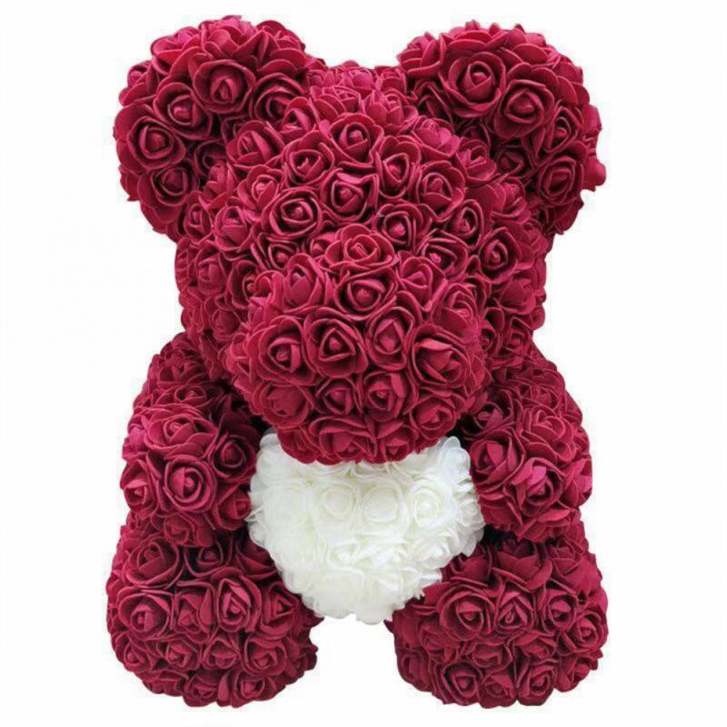 Valentines  Rose Teddy Bear