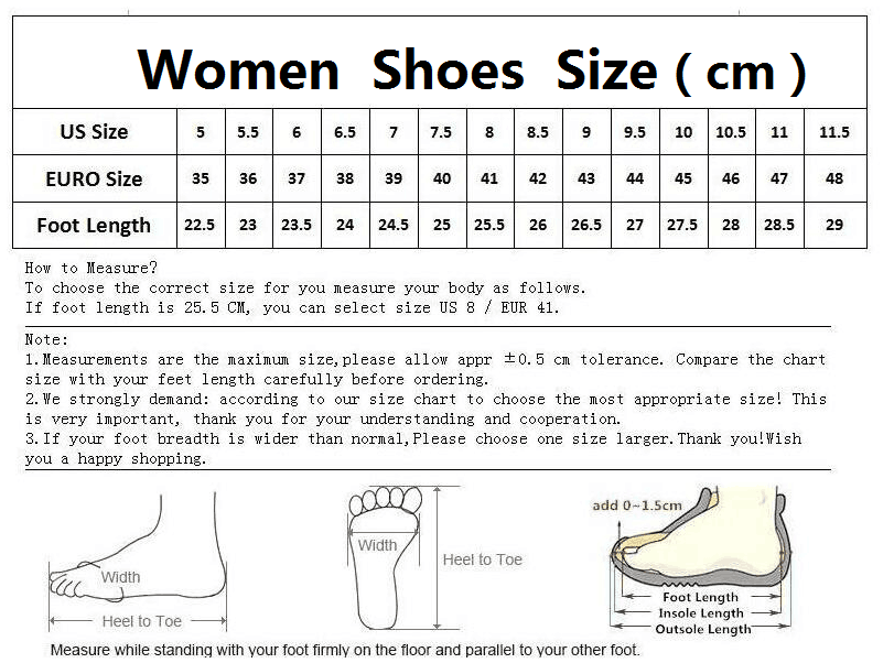 Ladies Casual Light Outdoor Sneakers