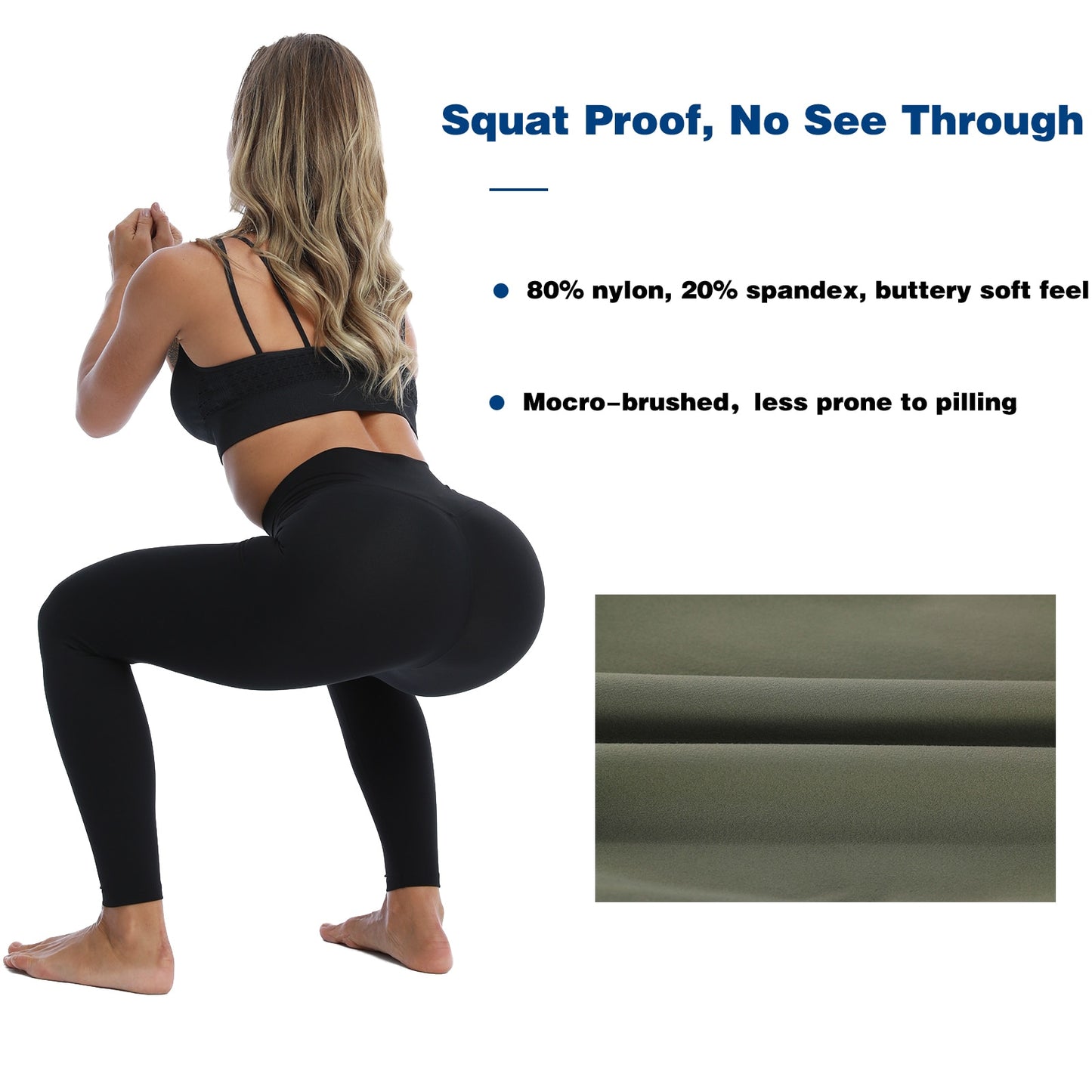 RHYTHM No Front Seam Buttery Soft Yoga Leggings