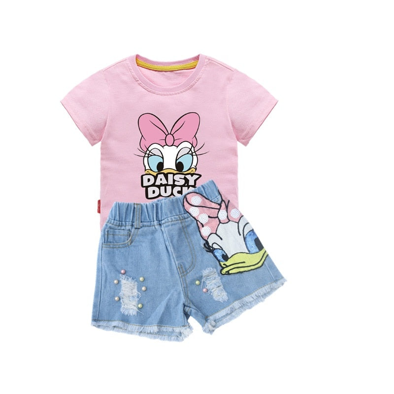 Girls Cartoon Donald Duck 2 PC set