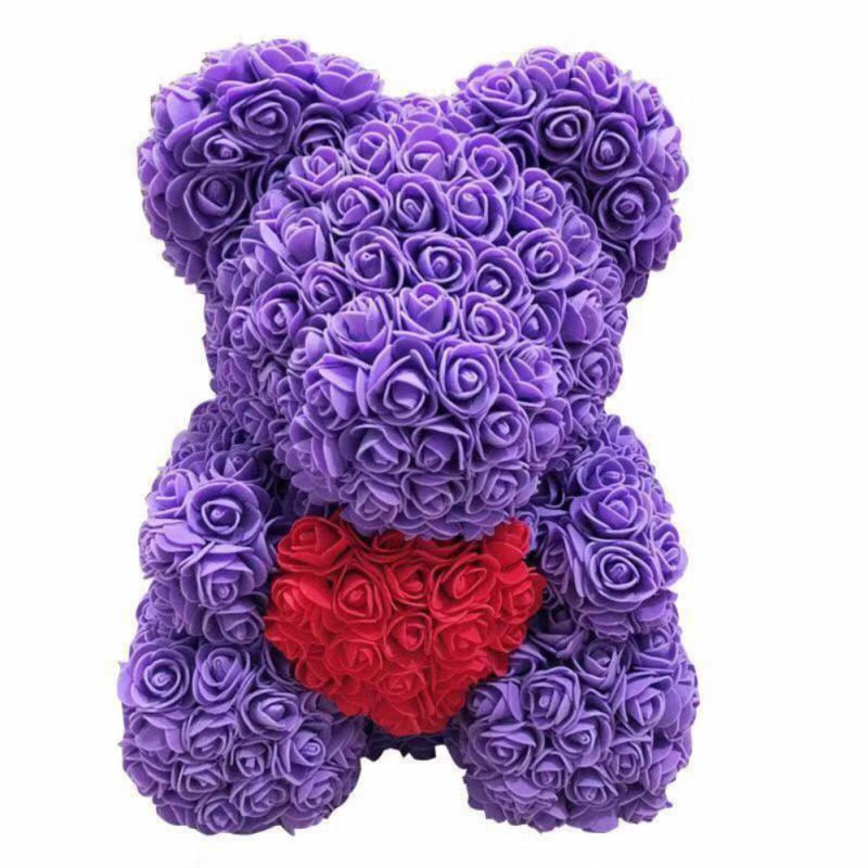 Valentines  Rose Teddy Bear