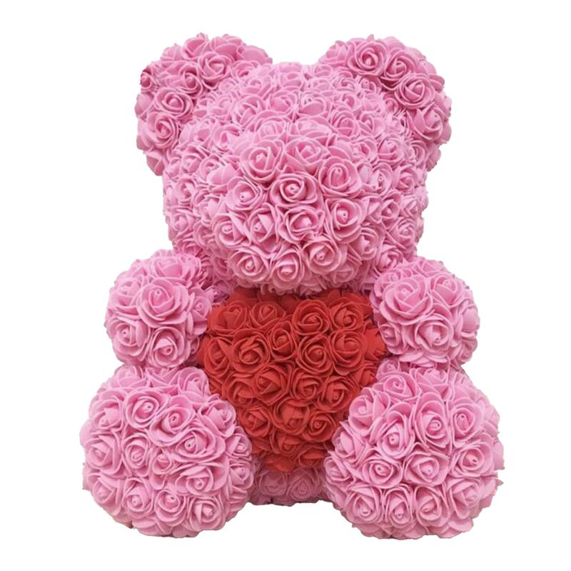 Valentines  Rose Teddy Bear