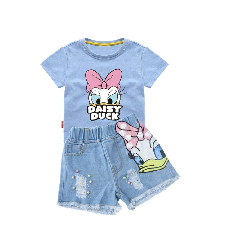 Girls Cartoon Donald Duck 2 PC set