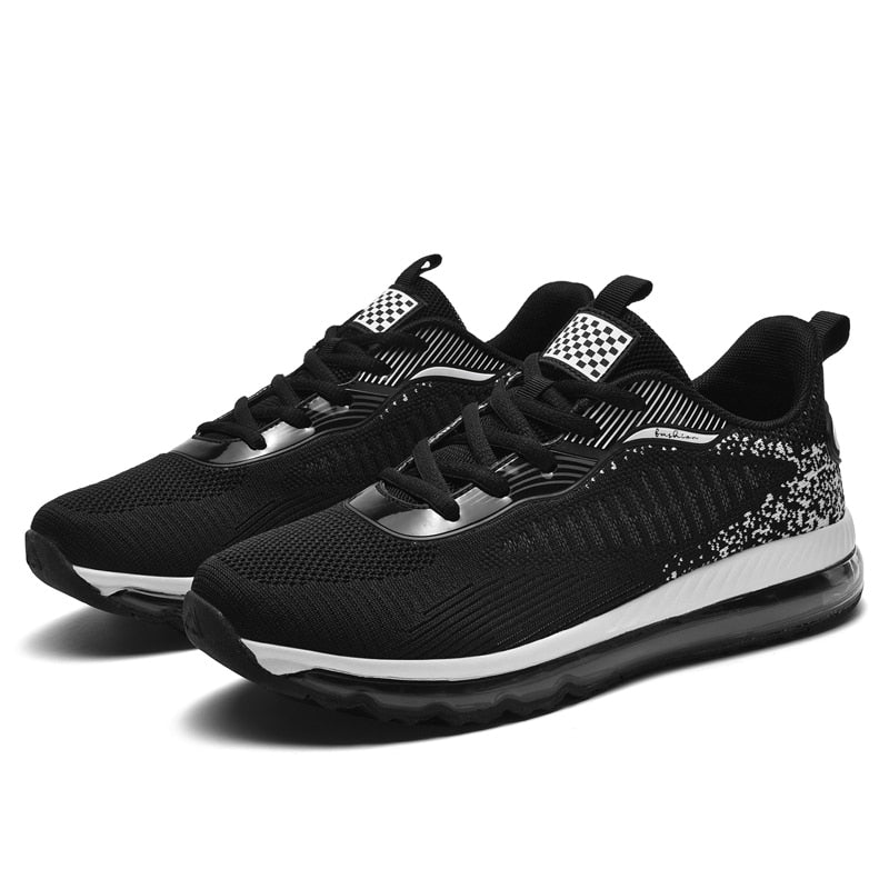 Air Cushion Men Sneakers. New Breathable, Comfortable, sports shoes. Good for running, training, and any other outdoor activities. - twobusybodies