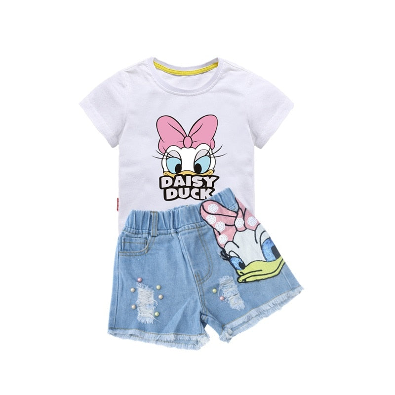 Girls Cartoon Donald Duck 2 PC set