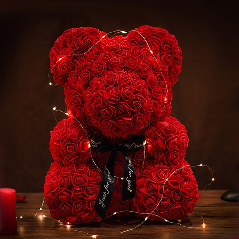 Rose Teddy Bear