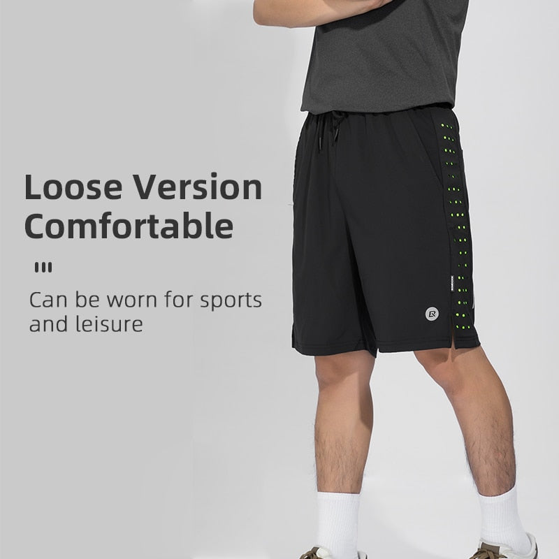 ROCKBROS Running Sports Shorts. Unisex Clothing, Loose Version Comfortable fit, and made with Breathable material. - twobusybodies