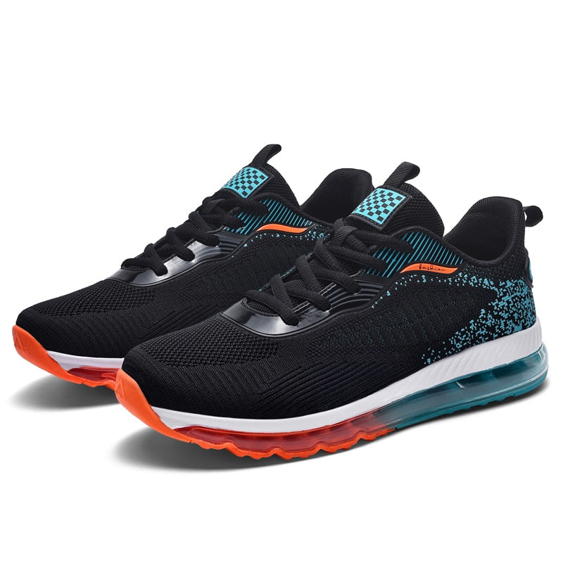 Air Cushion Men Sneakers. New Breathable, Comfortable, sports shoes. Good for running, training, and any other outdoor activities. - twobusybodies