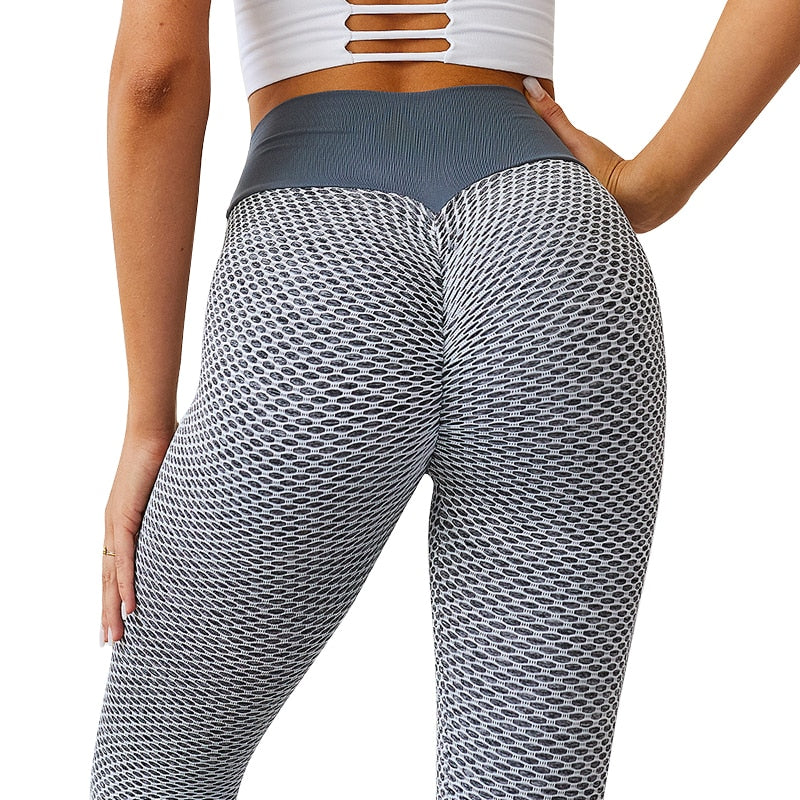 Women Leggings for Fitness. High Waisted, Seamless and Breathable. Sport Tights Push Up Female Tiktok Leggings - twobusybodies