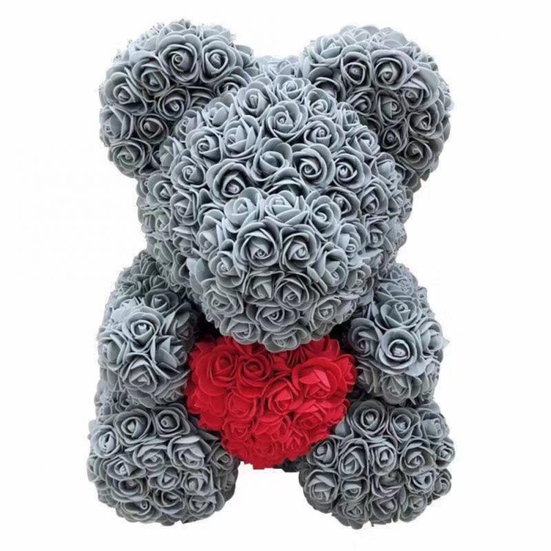 Valentines  Rose Teddy Bear