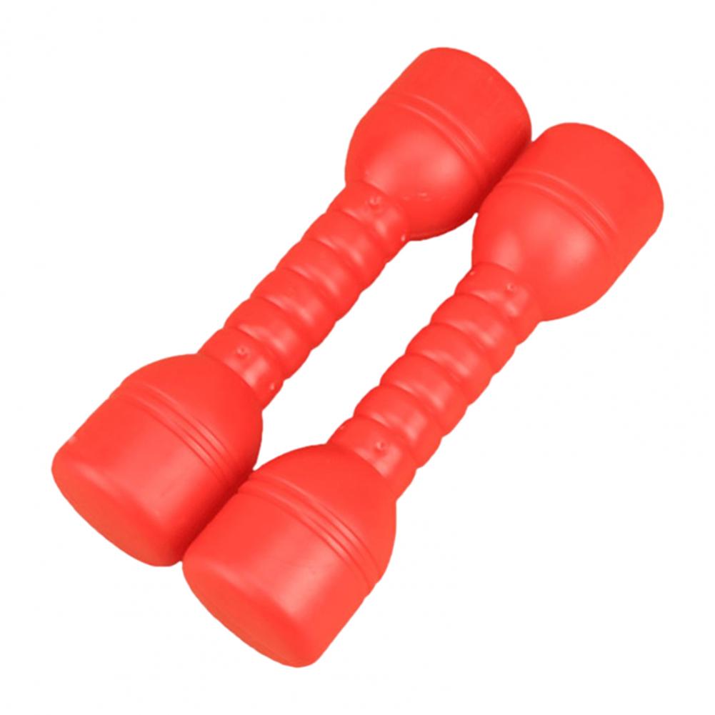 1 Pair of Water Dumbbells.  Weight Loss Exercise Equipment for Women/kids. Comprehensive Home Fitness - twobusybodies