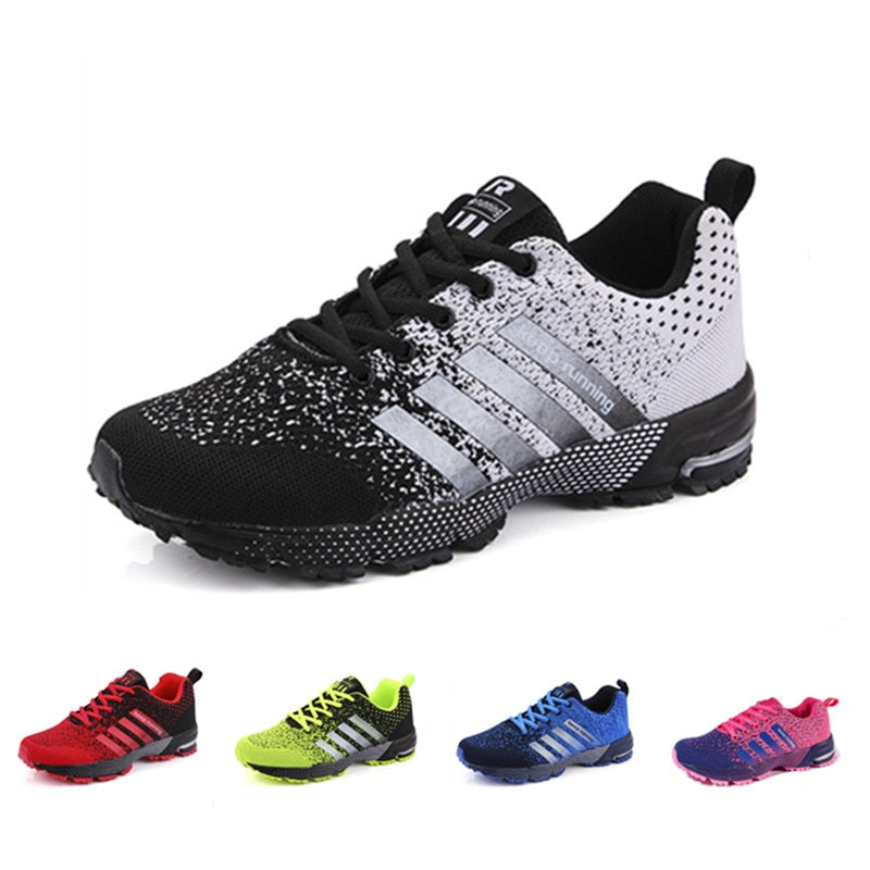 Women And Men Soft Running Footwear. Lightweight, Breathable, Massaging sneakers. good for Outdoor Jogging, Walking, and  Athletic Training - twobusybodies