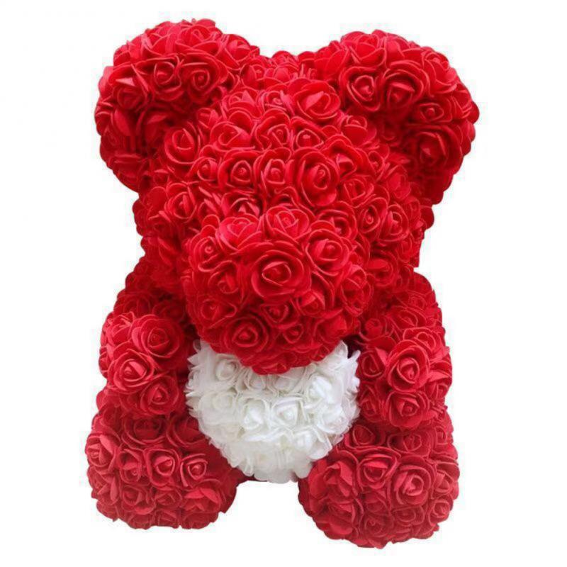 Valentines  Rose Teddy Bear